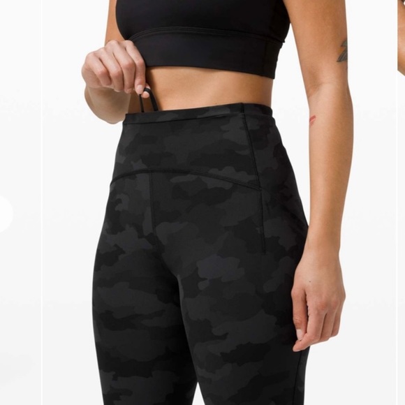 Lululemon camouflage high rise  Swift Speed HR 21” Tights Cropped pant… - Picture 10 of 16